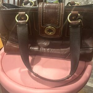 Satchel coach purse